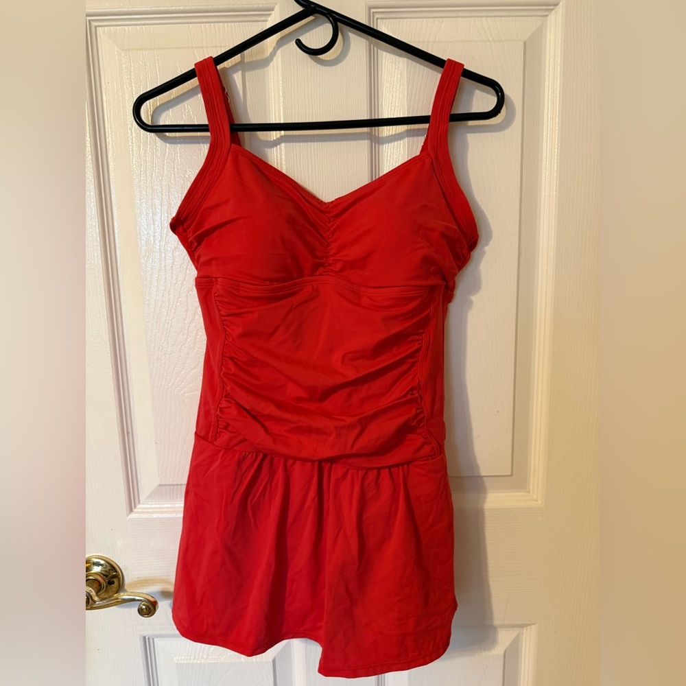 Women’s pink swimsuit
